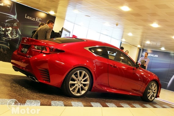 Lexus RC presentación en Madrid