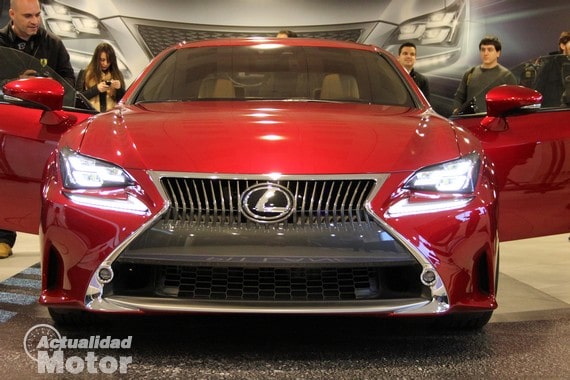 Lexus RC presentación en Madrid