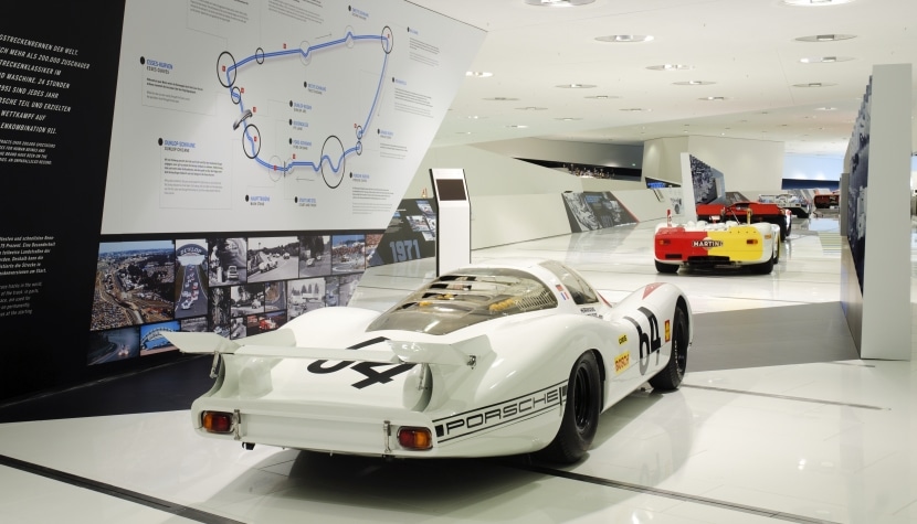 Vista interior del Museo Porsche 2