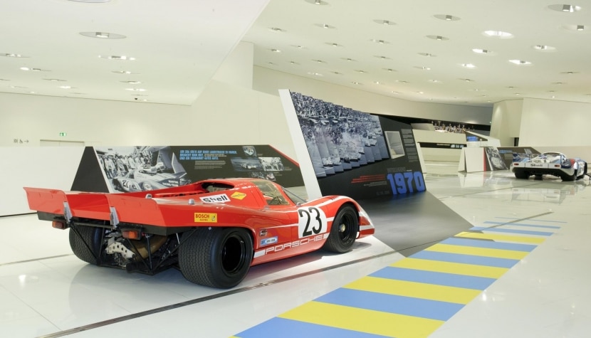 Vista interior del Museo Porsche 3