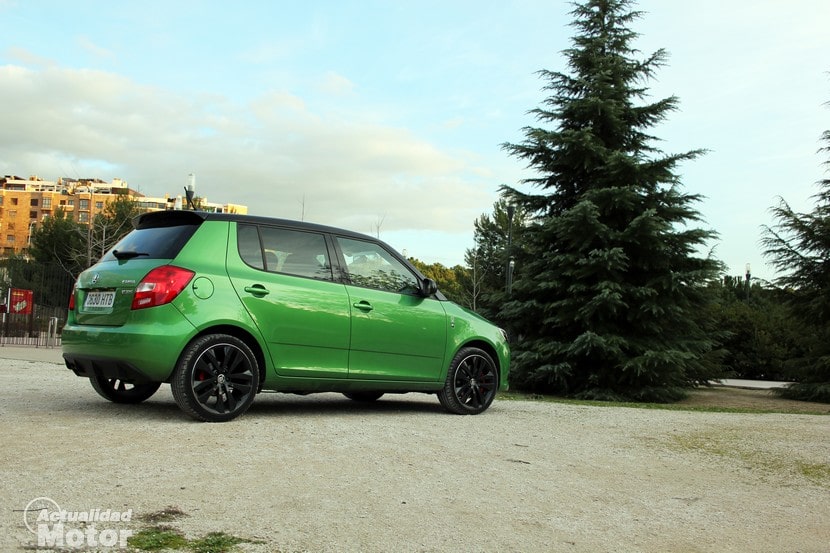 Prueba Skoda Fabia RS Motor y comportamiento