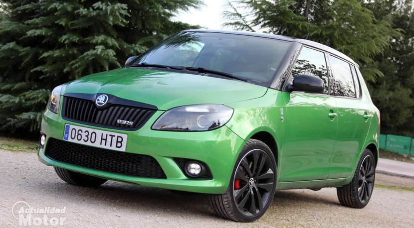 Prueba Skoda Fabia RS Diseño
