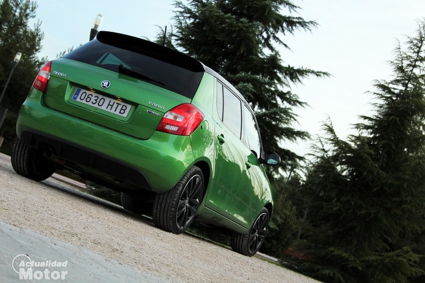 Prueba Skoda Fabia RS Diseño
