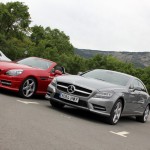 Toma de contacto Mercedes CLS, SLK y ML