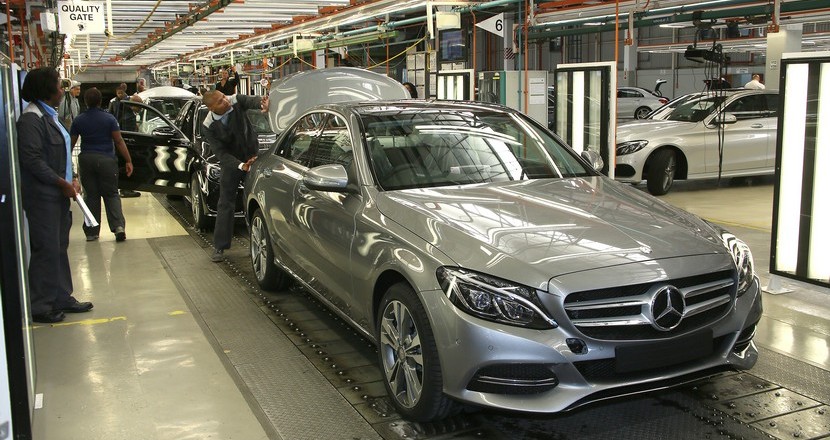 Produktion der Mercedes-Benz C-Klasse im Werk East London (Südafrika) // Production of the Mercedes-Benz C-Class at the East London (South Africa) plant
