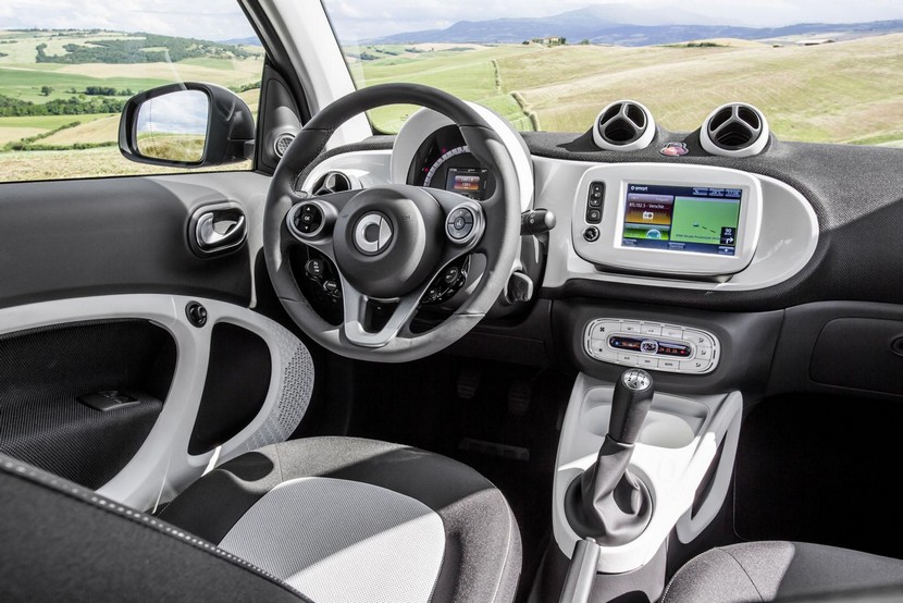 Détails des Smart ForTwo et ForFour 2015