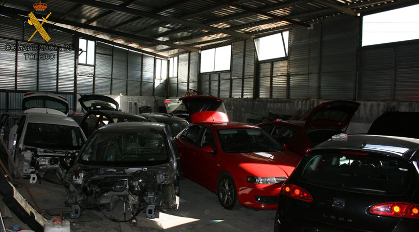 Coches robados recuperados por la Guardia Civil