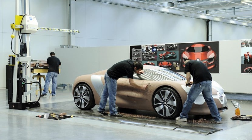 El desarrollo de un nuevo coche detalles