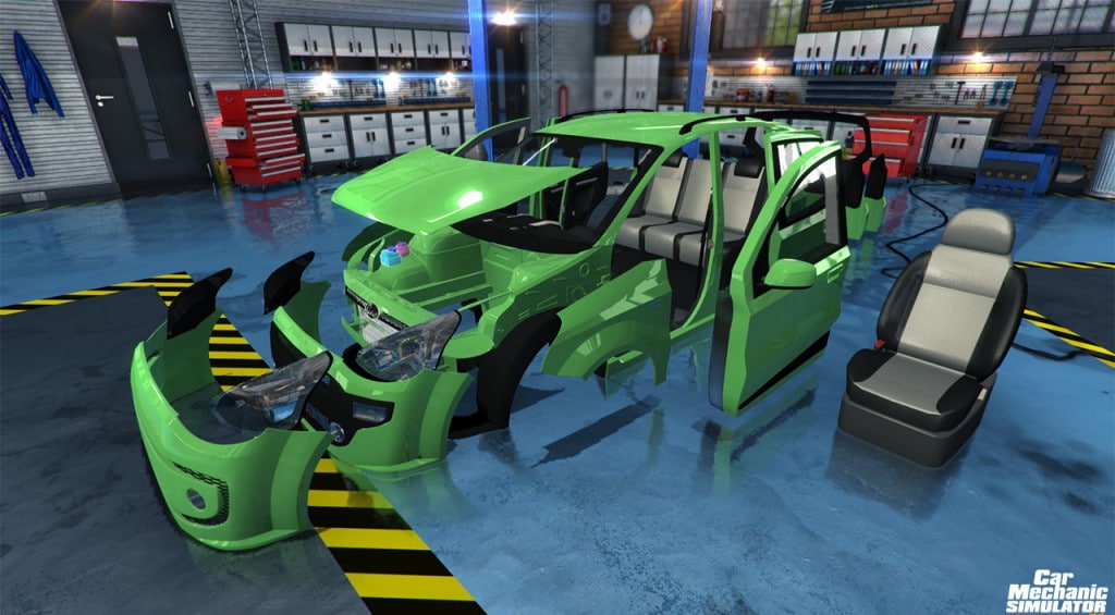 Taller de Car Mechanic Simulator