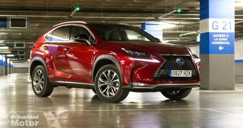 Prueba Lexus NX 300h diseño y habitabilidad