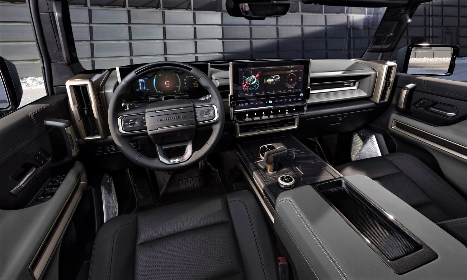 Interior de los Hummer EV