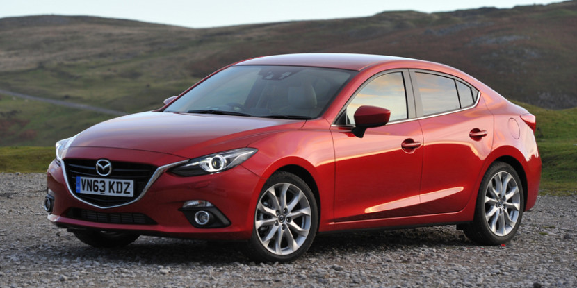 Mazda 3 vpředu