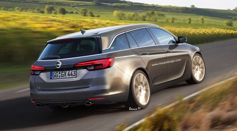 Opel Insignia 2017 recreación