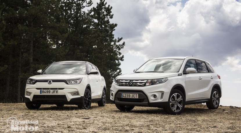 Comparativa SsangYong Tivoli Vs Suzuki Vitara, dos SUV de gasolina a exámen