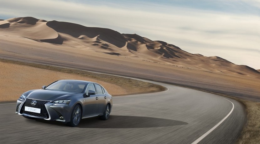 De nieuwe Lexus GS 300h, met prijzen en klaar om in Spanje te landen