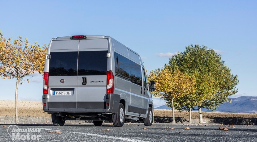 Prueba Fiat Ducato Panorama 150 CV ComfortMatic, 9 plazas para viajar