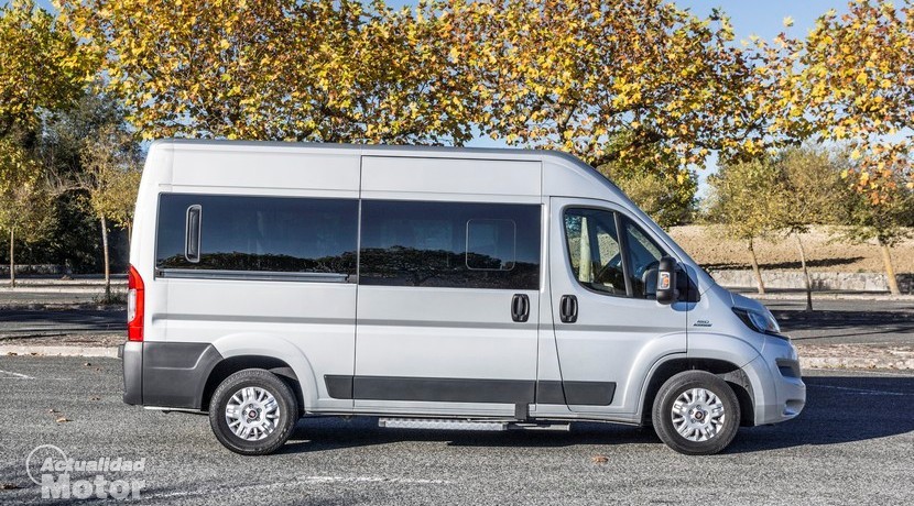Prueba Fiat Ducato Panorama 150 CV ComfortMatic, 9 plazas para viajar