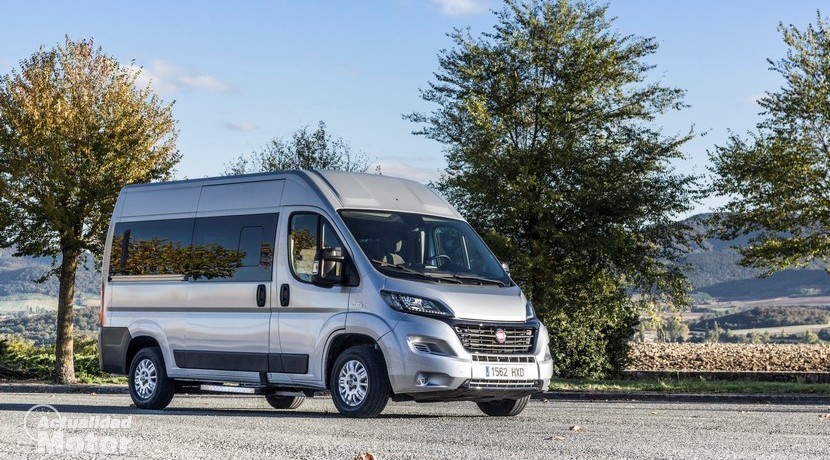 Prueba Fiat Ducato Panorama 150 CV ComfortMatic, 9 plazas para viajar