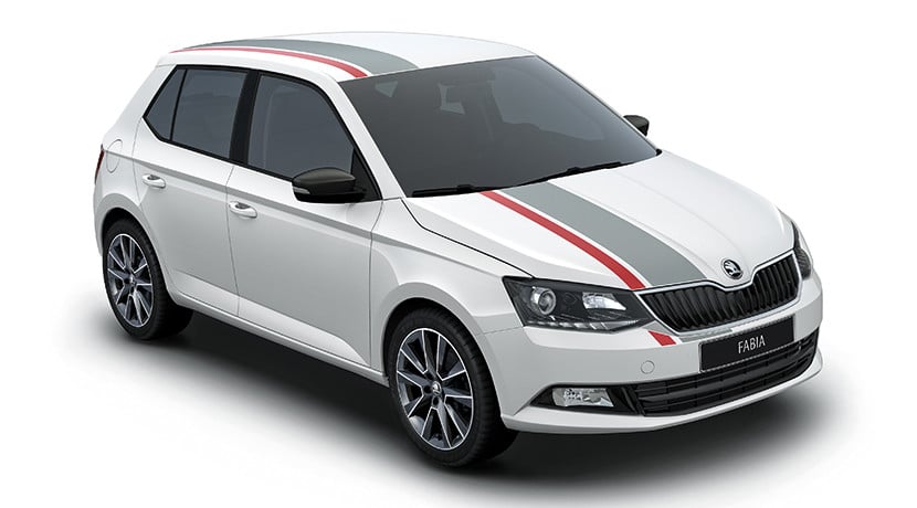 Skoda Fabia Red&Grey