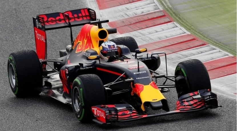 Red Bull RB12 en Barcelona