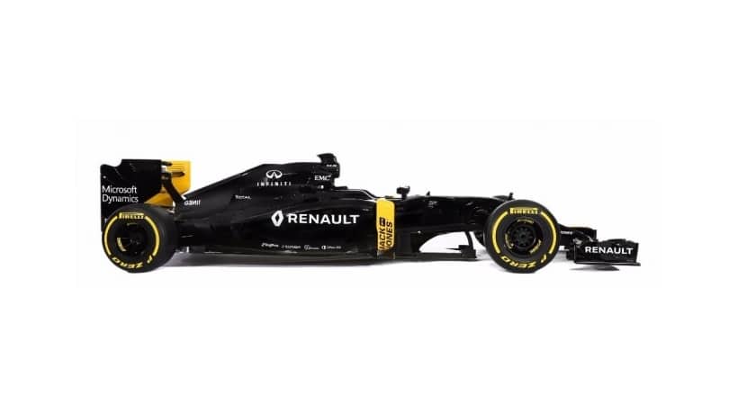 Renault RS16 lateral