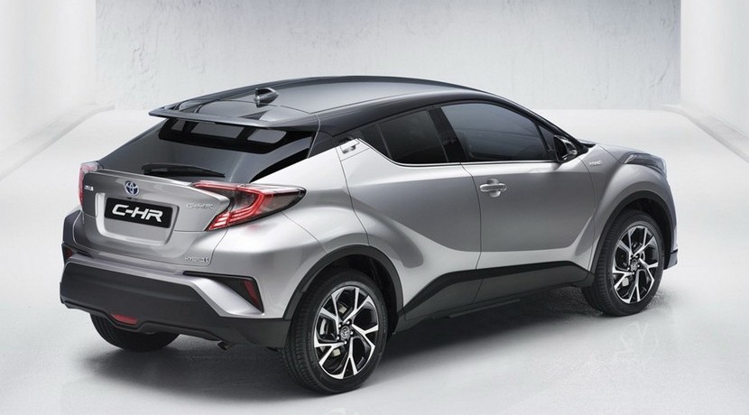 Toyota C-HR vista trasera