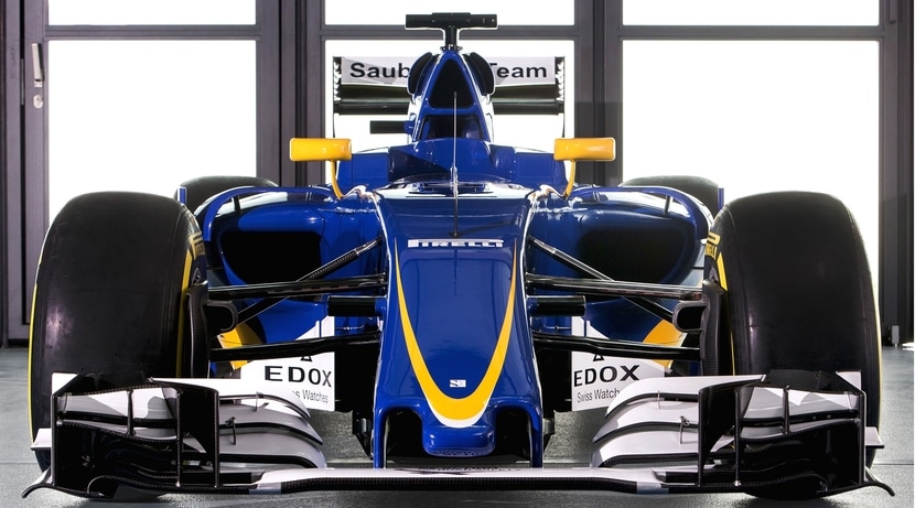 Sauber C35 frontal