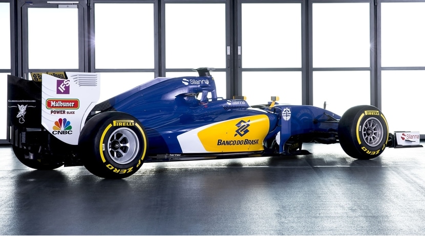 Sauber C35 trasera