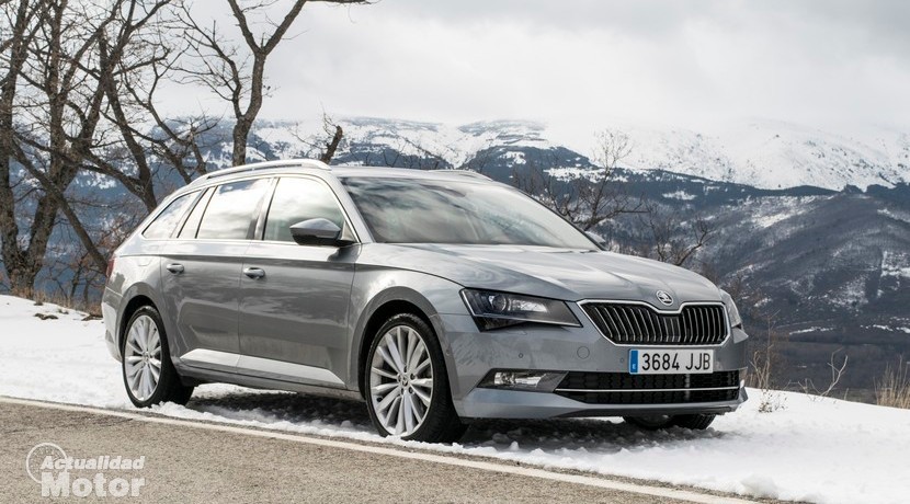 Prueba Skoda Superb Combi 2.0 TDI 150 CV DSG