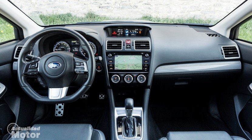 Prueba Subaru Levorg interior