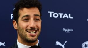 Daniel Ricciardo sonriendo