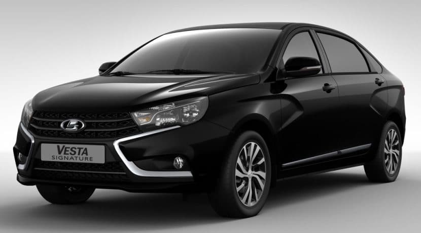 Lada Vesta Signature spredaj