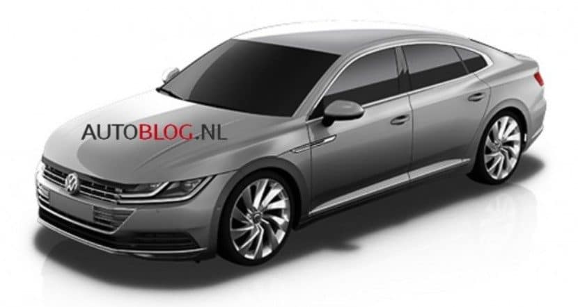 Volkswagen CC 2017 sa harap