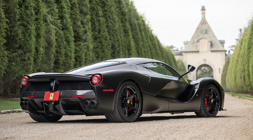 Ferrari LaFerrari negro subasta