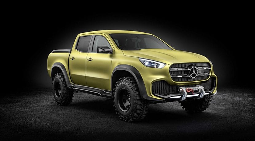 Mercedes X-Class Concept Potężny poszukiwacz przygód