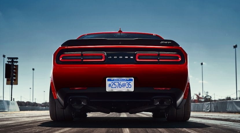 Dodge Challenger SRT Demon teaser