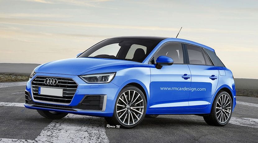 Renderēt Audi A1