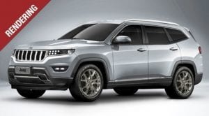 Jeep Grand Wagoneer Redendering