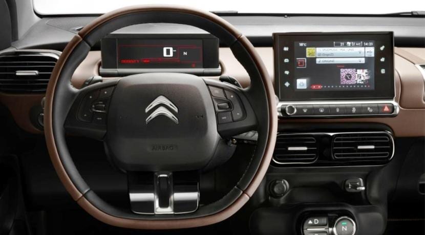 Salpicadero del Citroën C4 Cactus