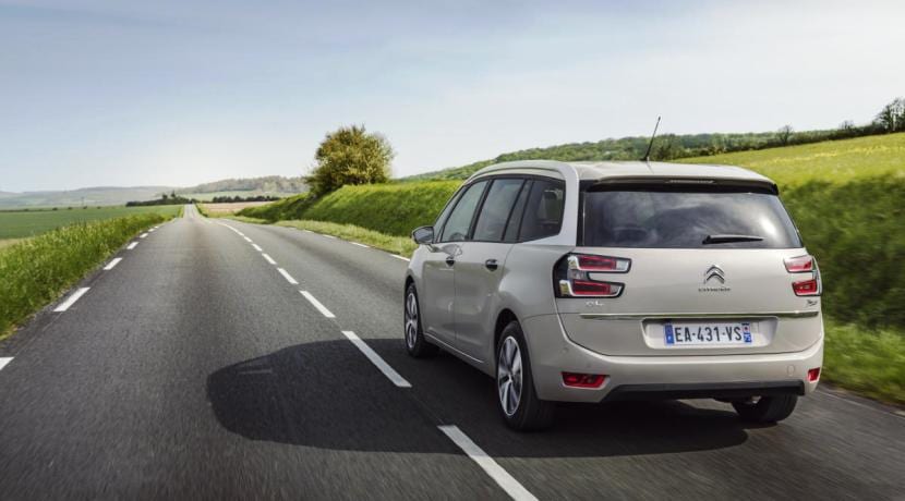 Citroën Grand C4 Picasso en carretera