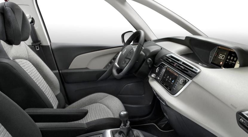 Interior del Citroën Grand C4 Picasso