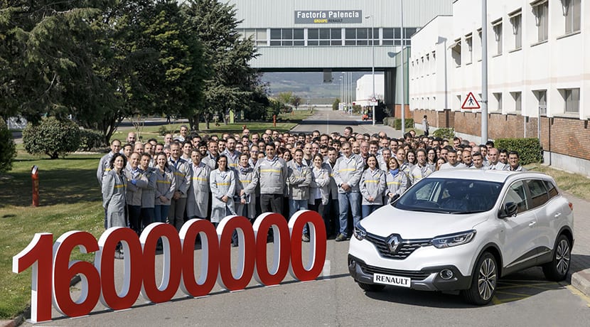 Renault España ha producido 16 millones coches