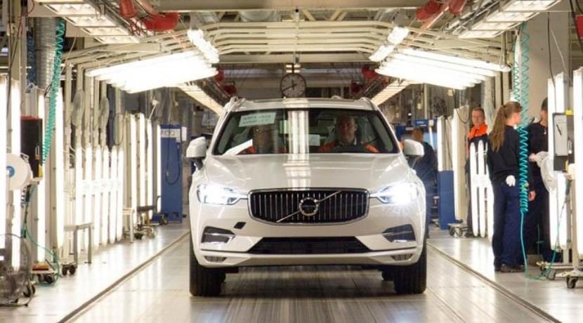 Fabrication du Volvo XC60