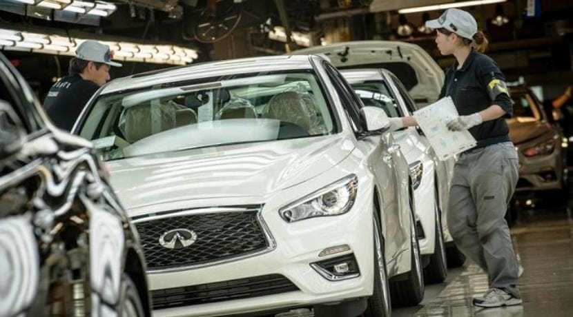 Infiniti Q50 producción México 1