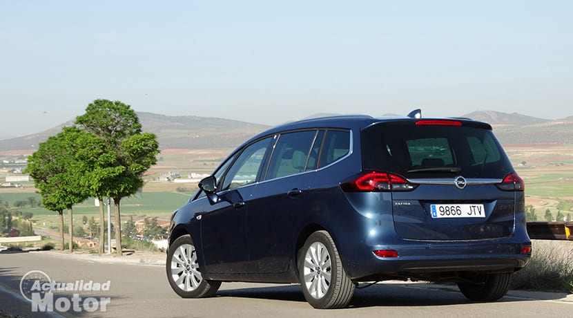 Prueba Opel Zafira 1.6 CDTI 134 CV