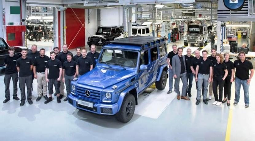 Mercedes-Benz G klasės 300 tūkst.vnt