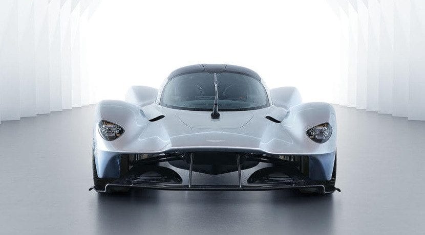 Frontal del Aston Martin Valkyrie