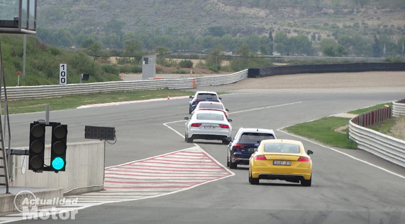 Prueba Gama Audi S en el Circuito de Navarra