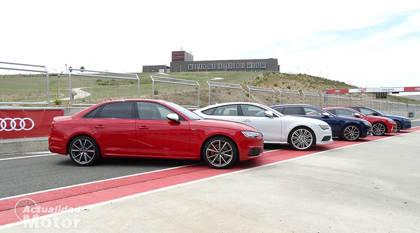 Prueba Gama Audi S en el Circuito de Navarra