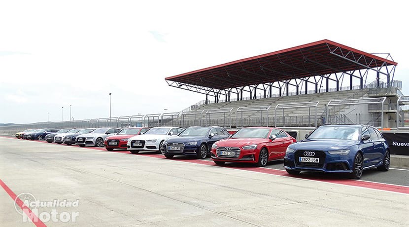 Prueba Gama Audi S en Circuito de Navarra